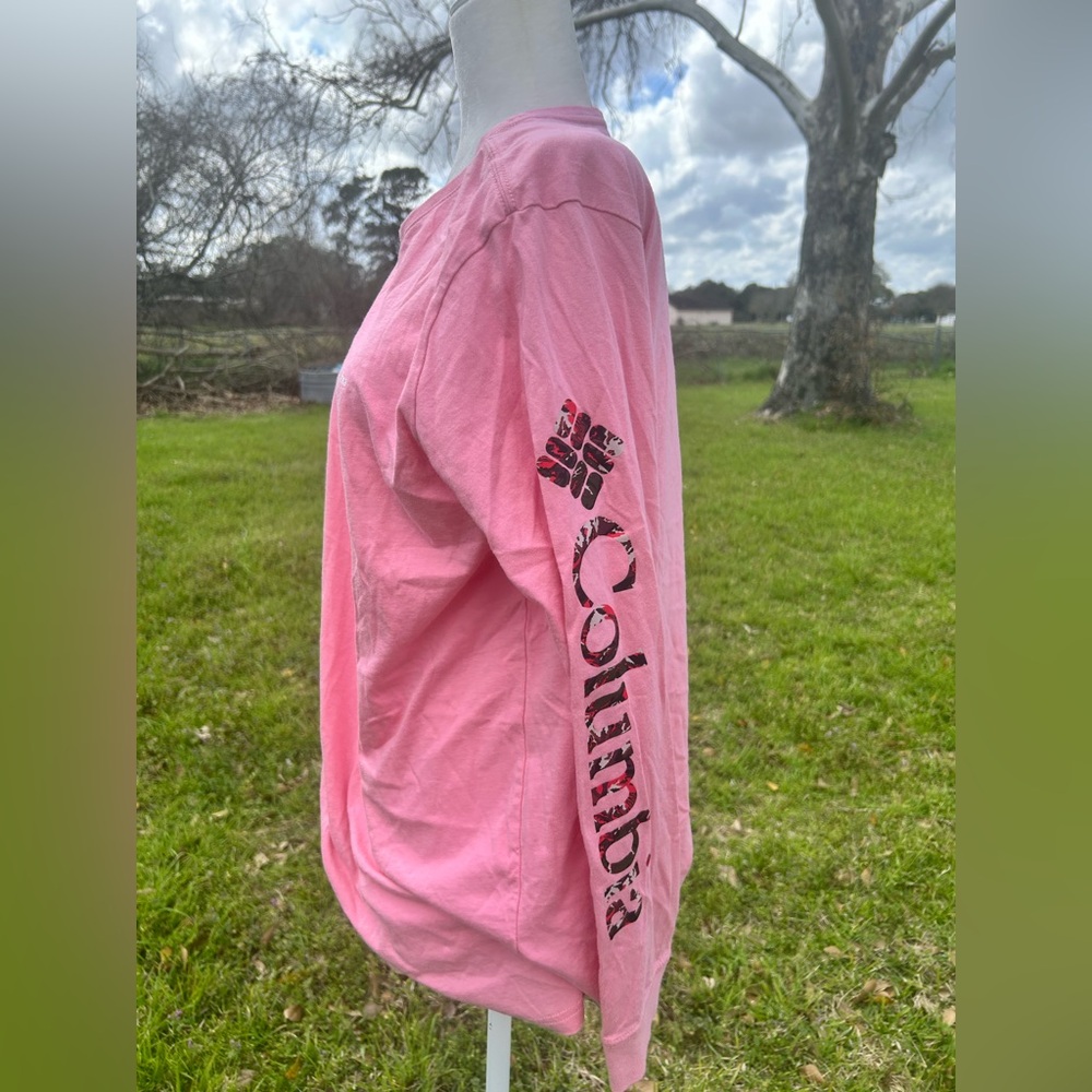 Columbia Pink Long Sleeve Shirt Size XL